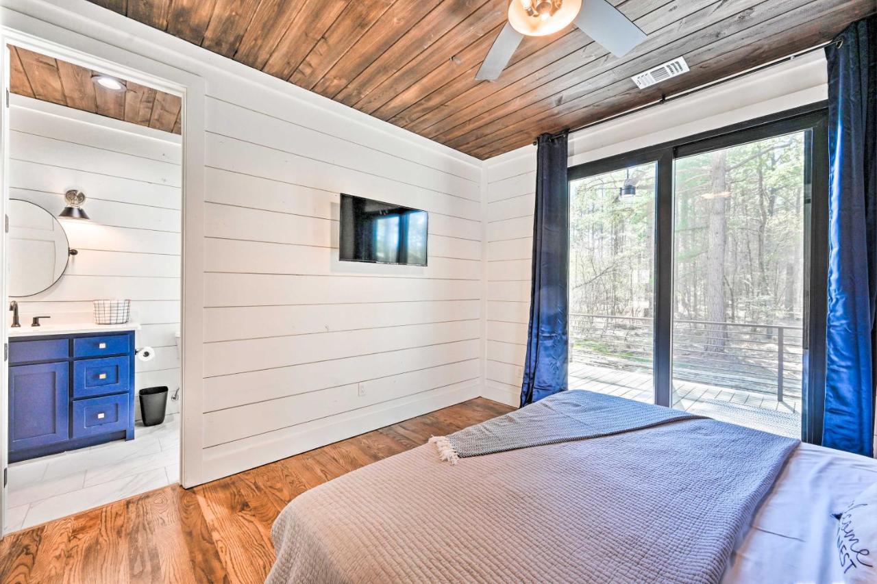 Private Hot Tub, Outdoor Fireplace Broken Bow Gem ภายนอก รูปภาพ