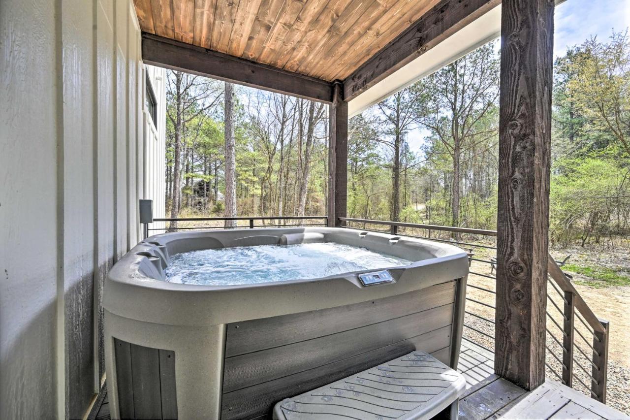 Private Hot Tub, Outdoor Fireplace Broken Bow Gem ภายนอก รูปภาพ
